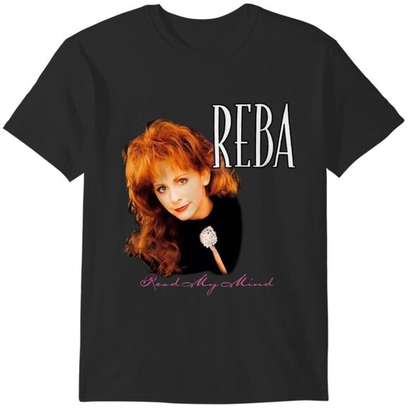 Reba McEntire Graphic Fan Music Country Singer Concert Tour T-Shirt 159 - Picture 1 of 5